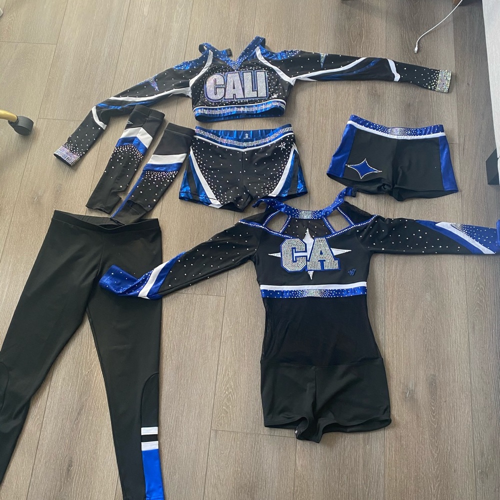Cali all stars cheer uniform